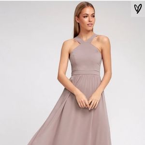 Taupe Maxi Dress